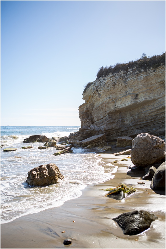 Refugio State Beach Cliffs | Aubrey Rae